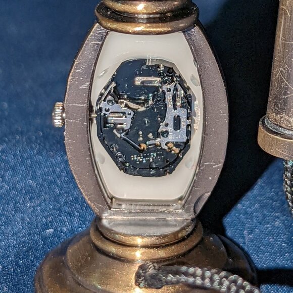 Waterbury Clock Co. Presented by Timex Mini Candlestick Telephone Clock - Picture 6 of 13